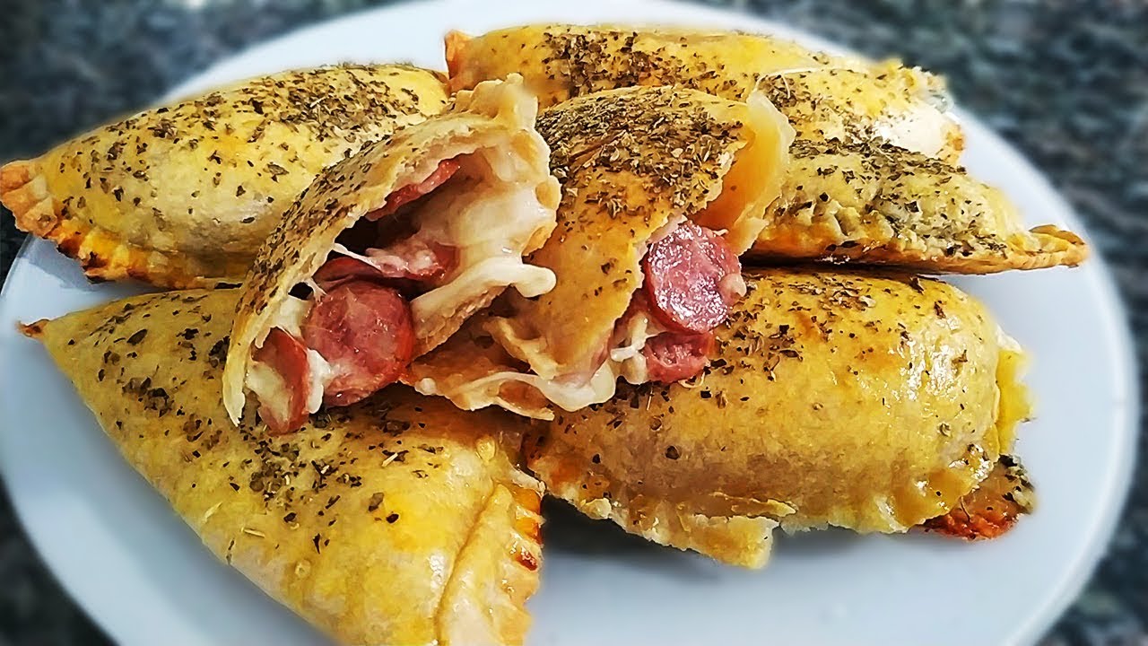 Pastel de Calabresa
